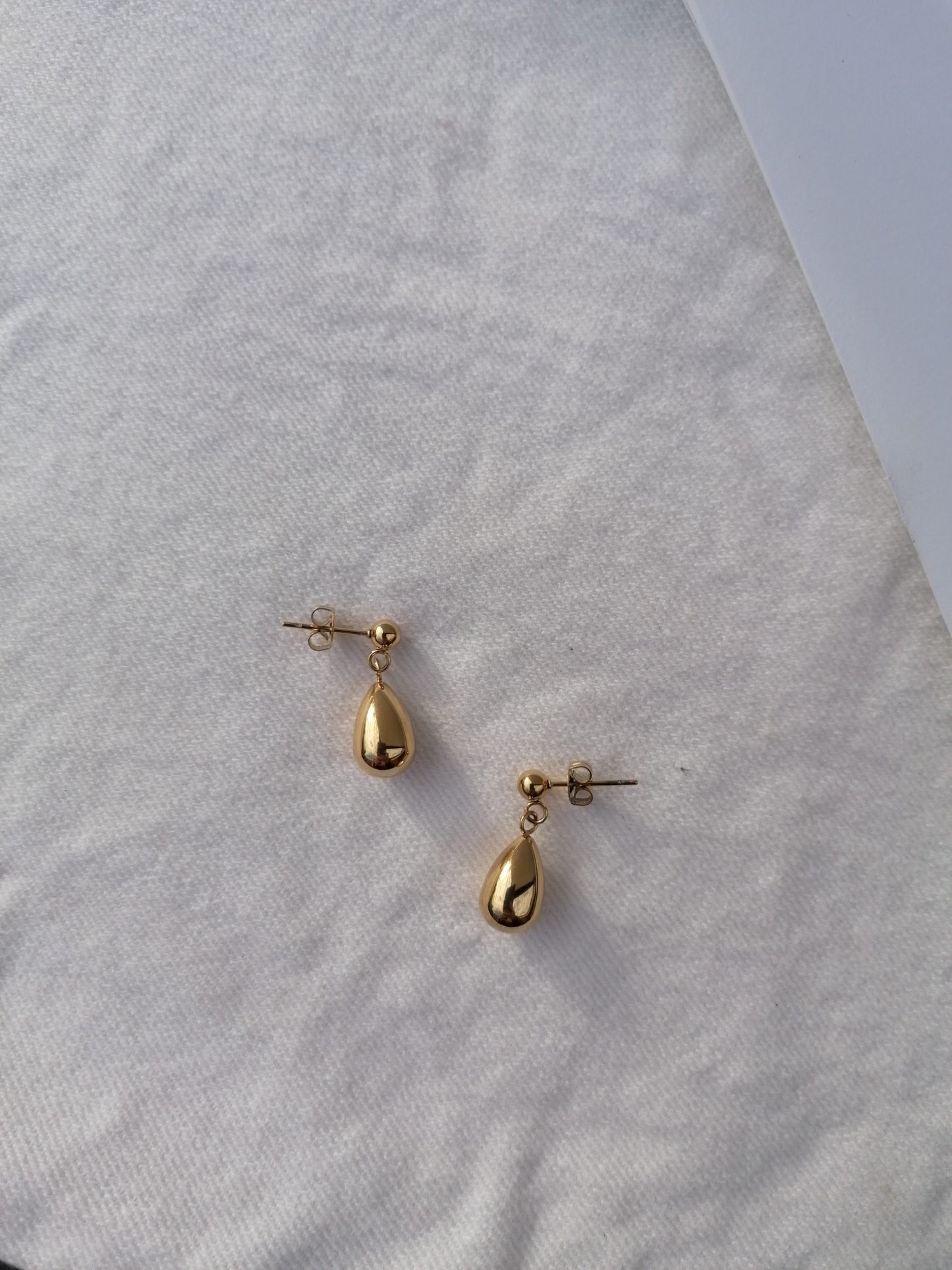 Teardrop Stud Earrings