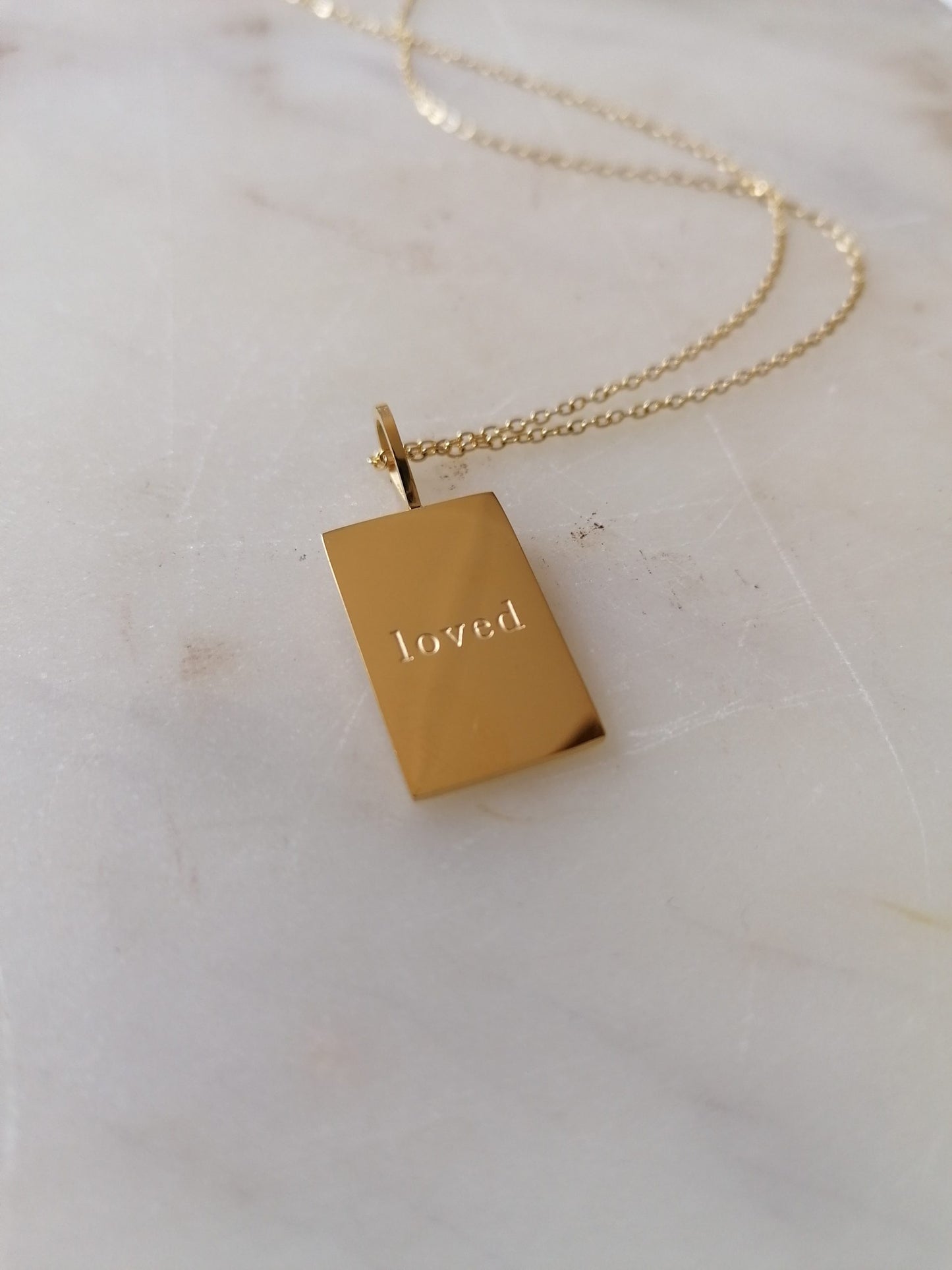 Loved Pendant Necklace