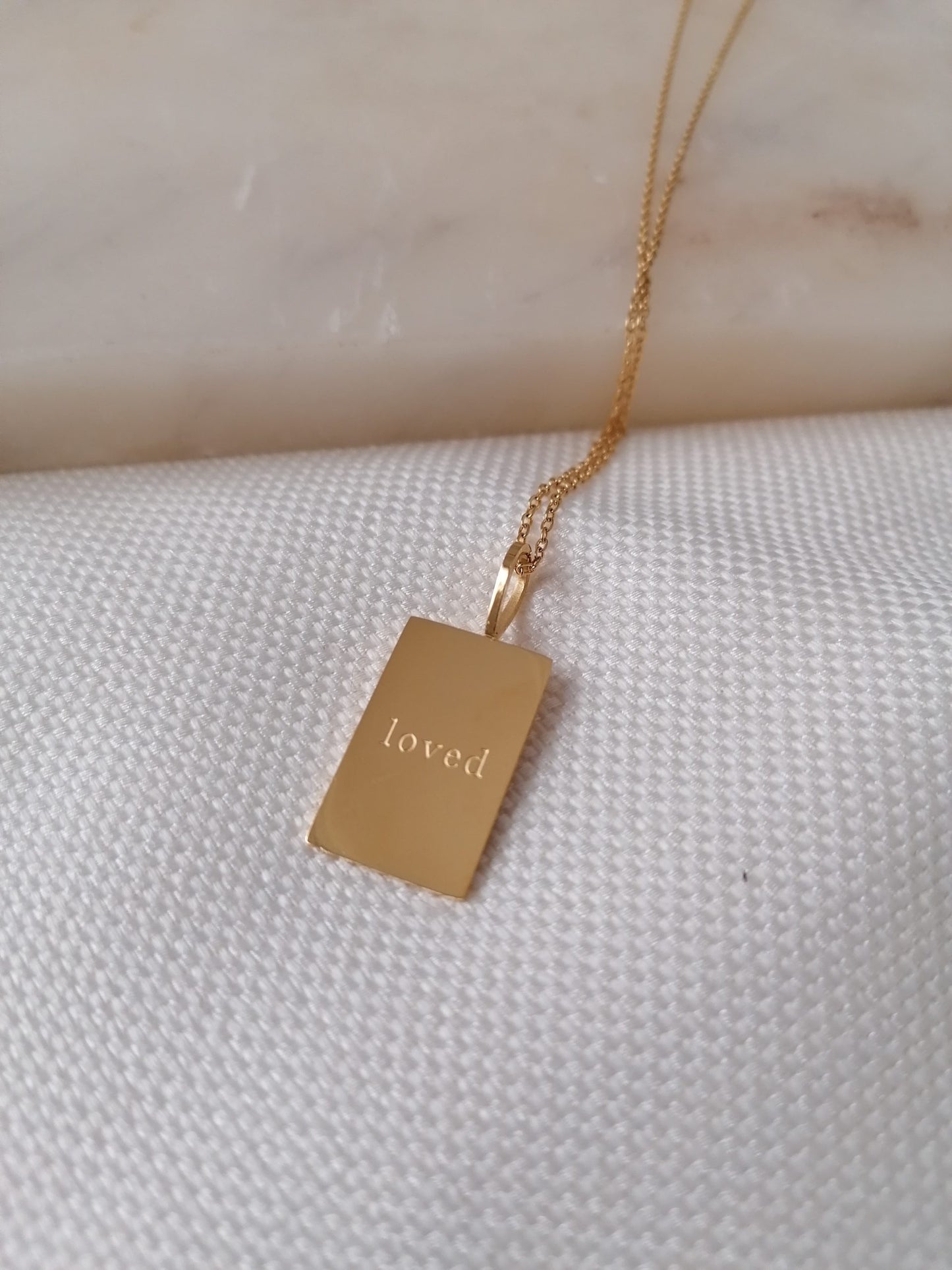 Loved Pendant Necklace