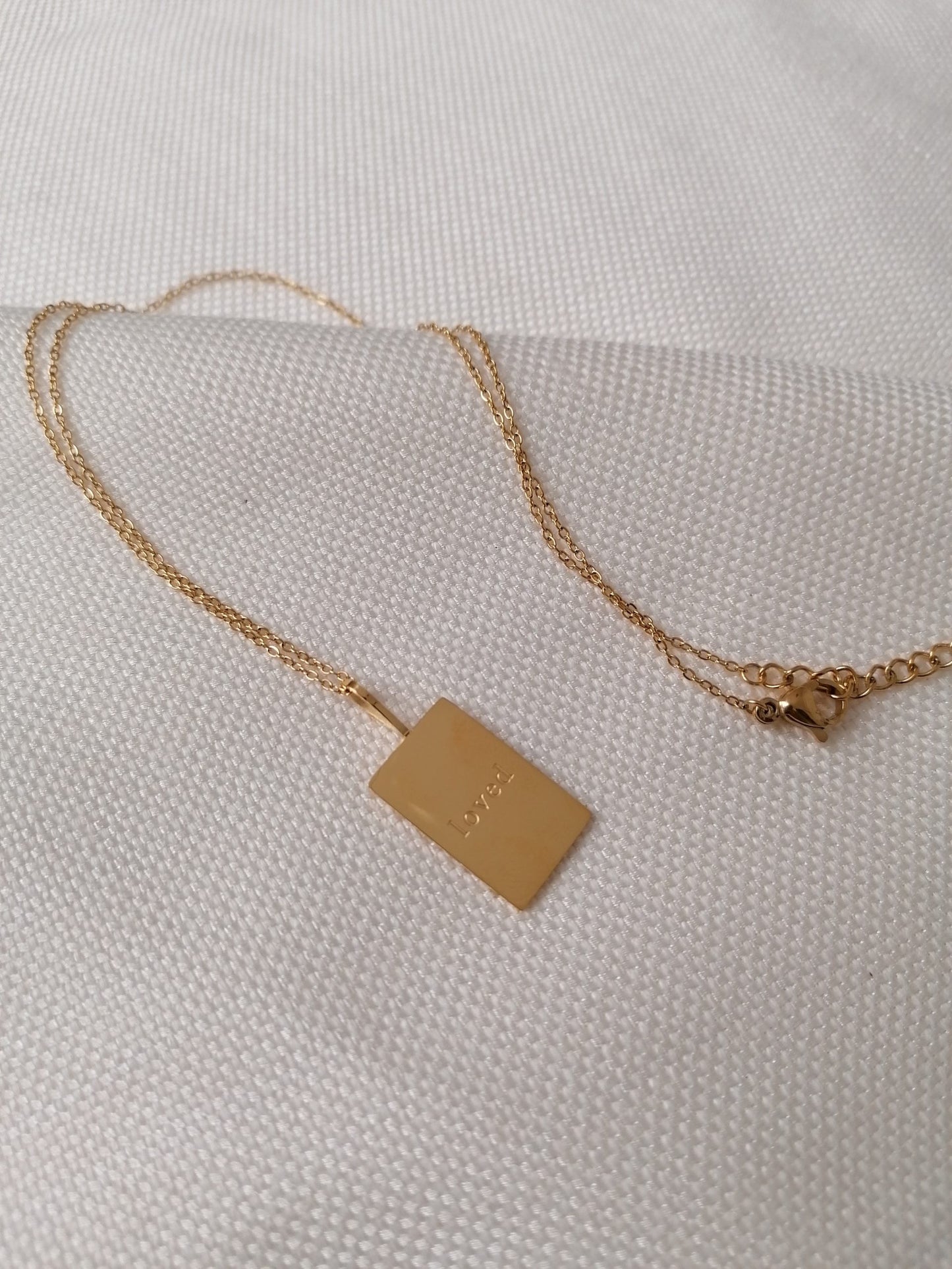 Loved Pendant Necklace
