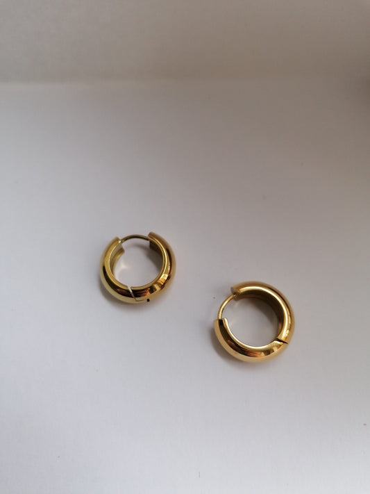 Pipa Huggie Earrings