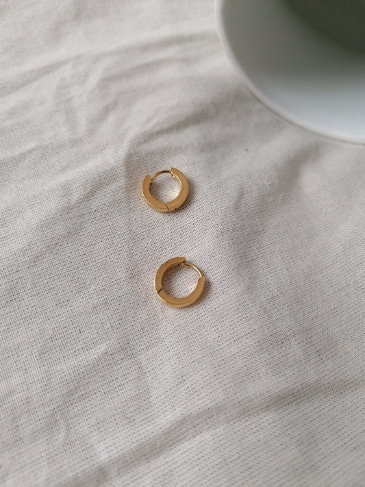 Solar Huggie Earrings