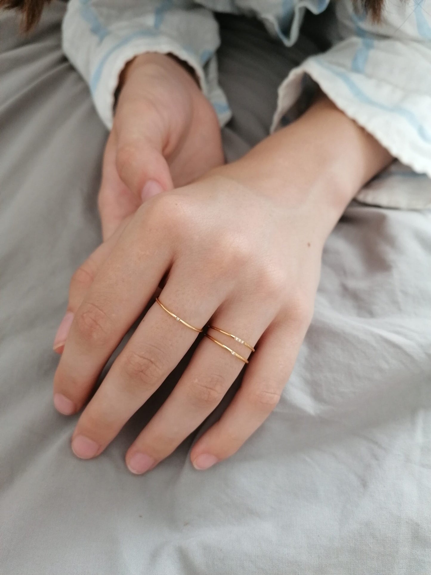 Diamond Thread Ring