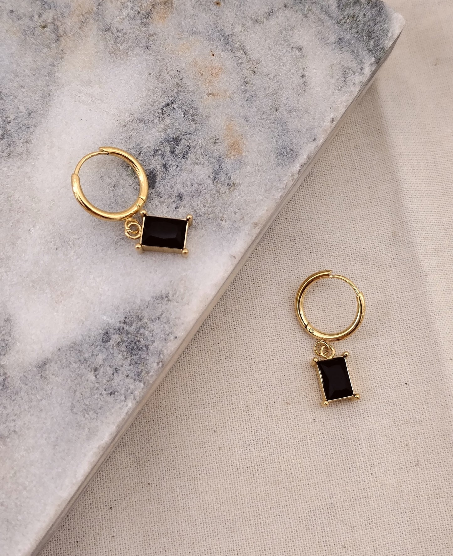 Verde Huggie Earrings