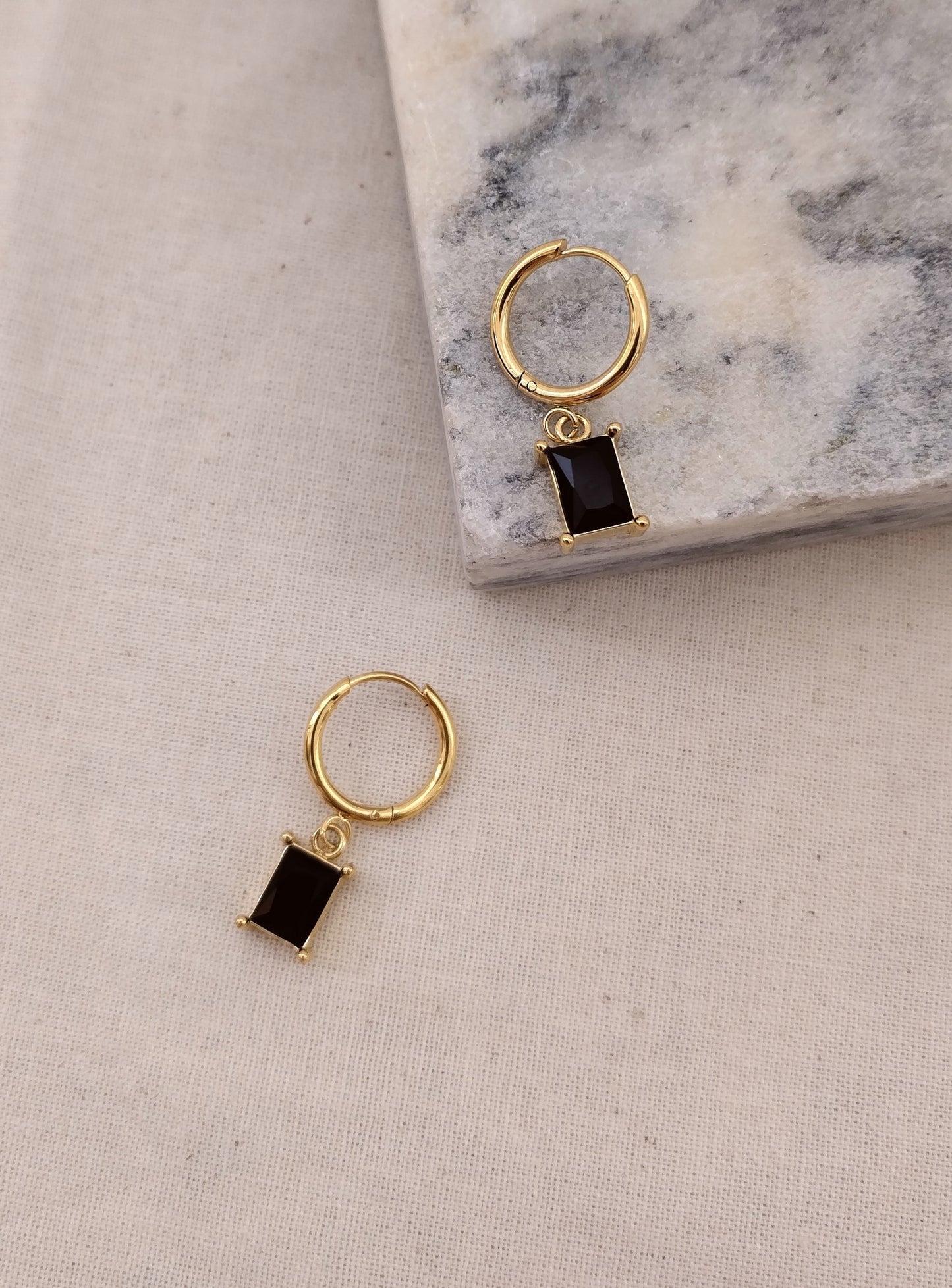 Verde Huggie Earrings