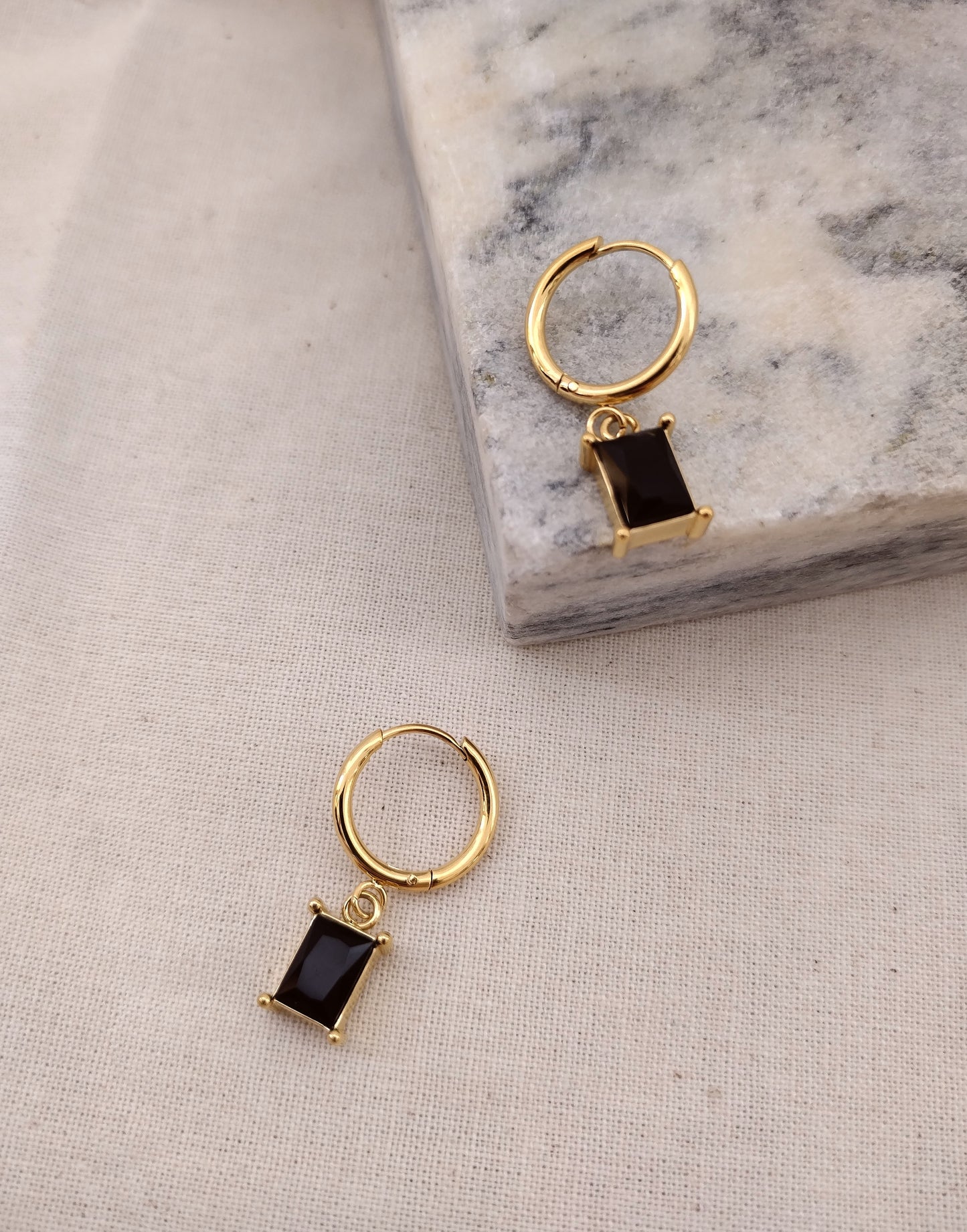 Verde Huggie Earrings