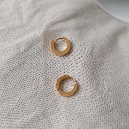 Solar Huggie Earrings