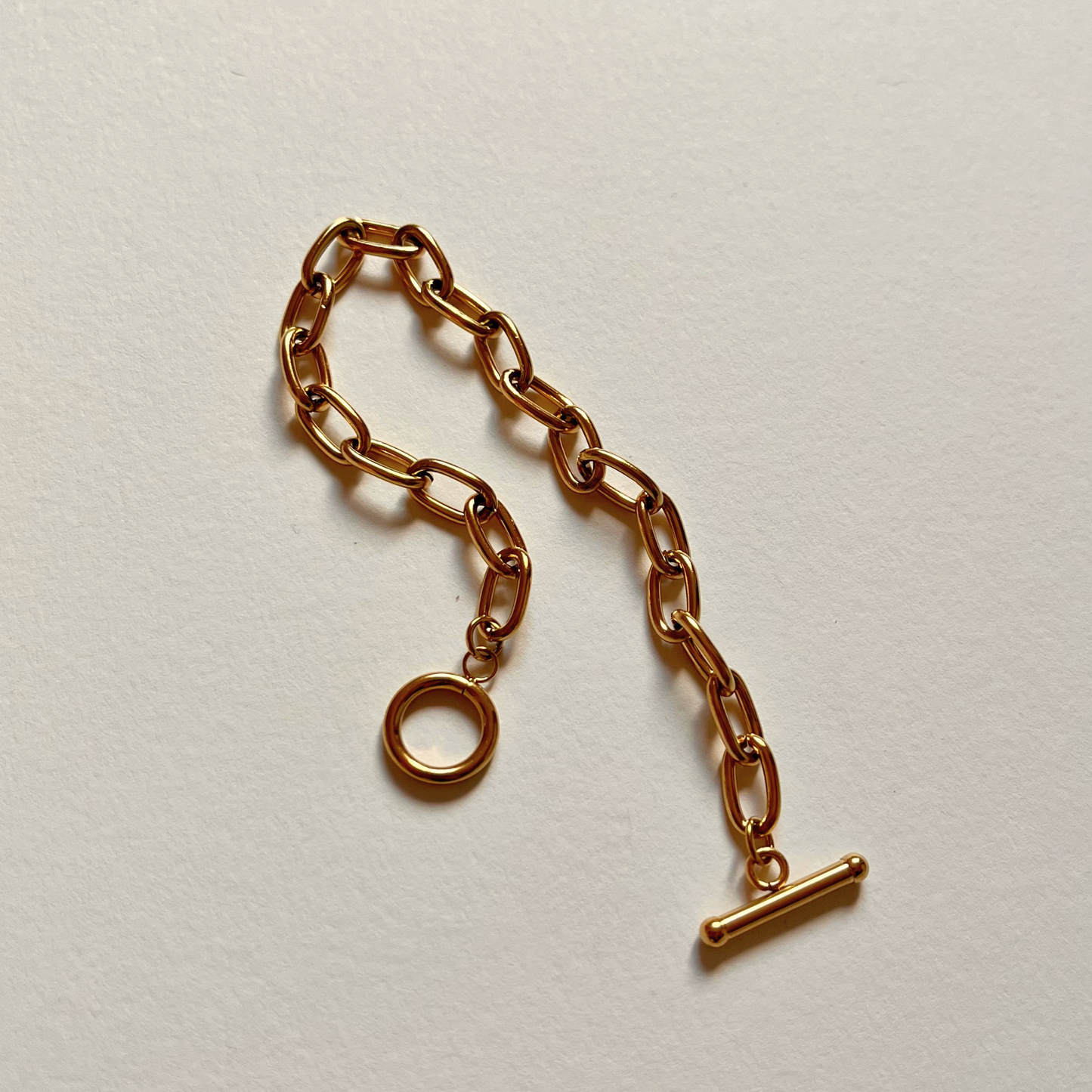 T-bar Chain Link Bracelet