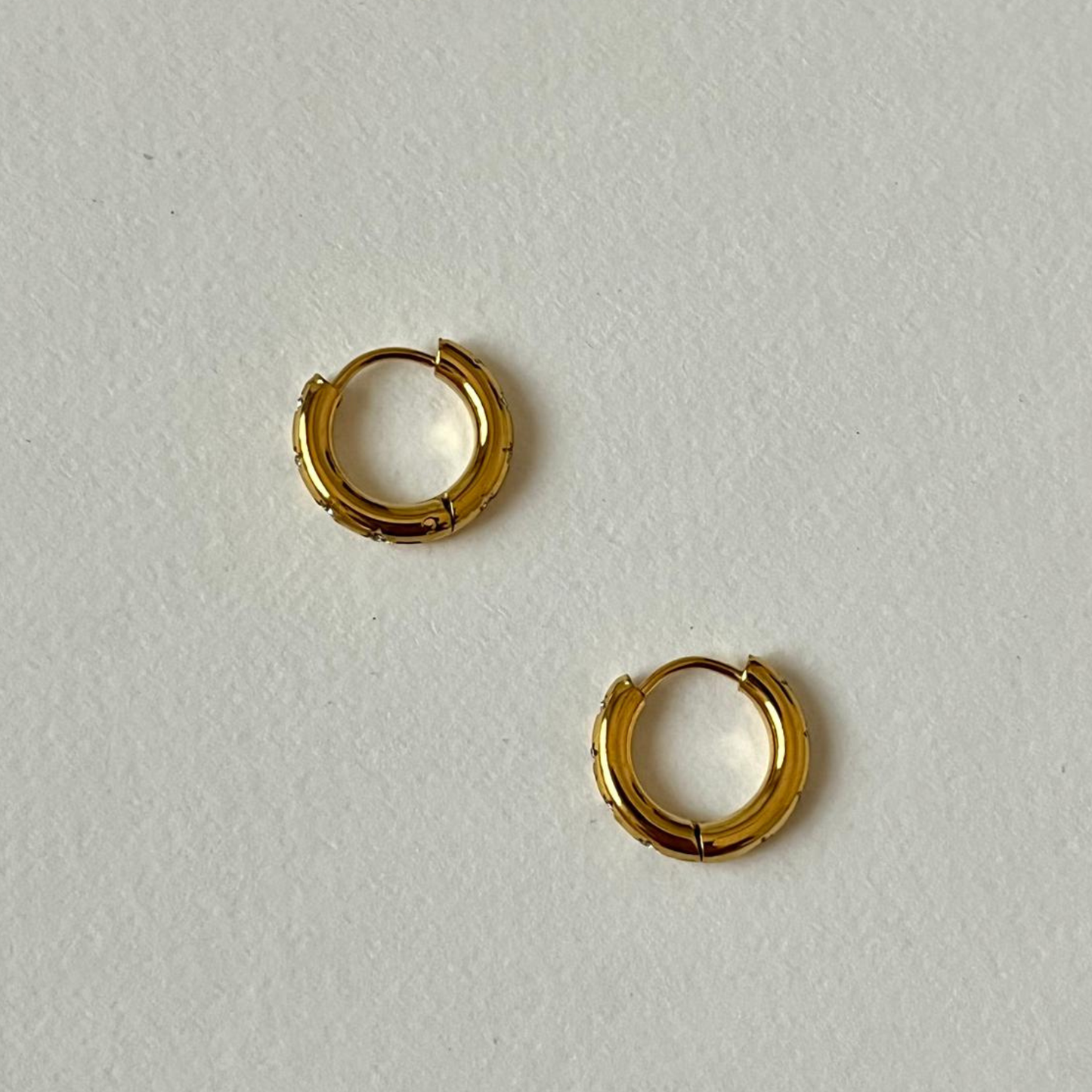 Baby Stellar Hoop Earrings
