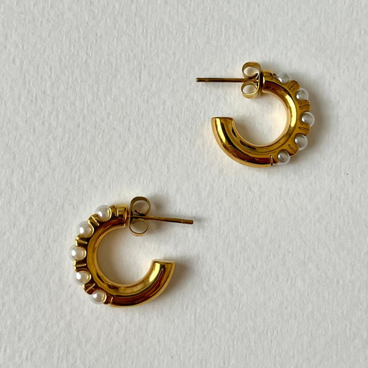 Lunar Hoop Earrings