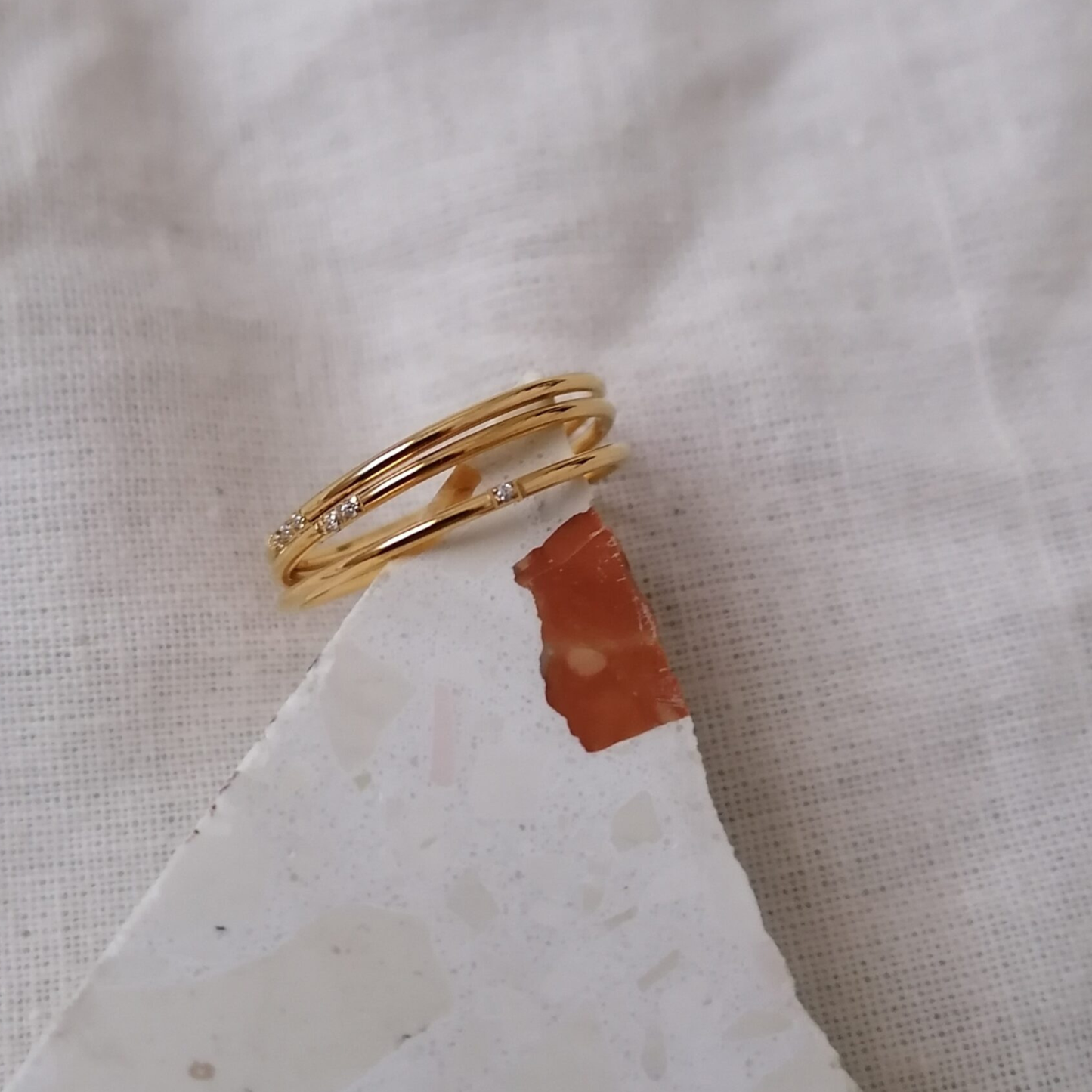 Crystal Thread Ring
