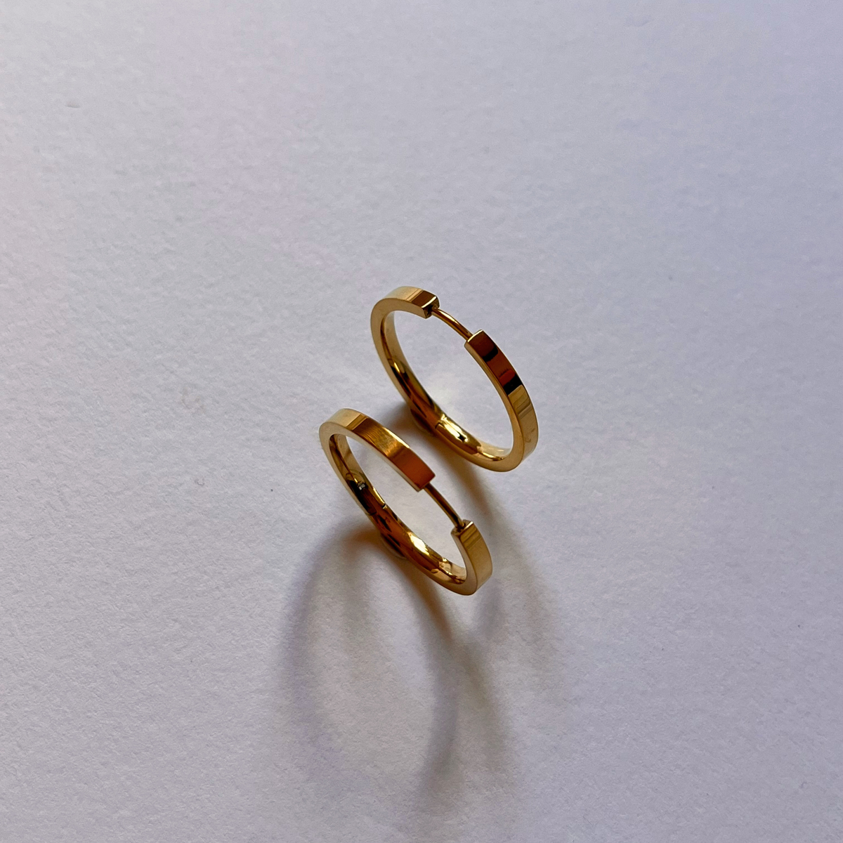 Mono Hoop Earrings