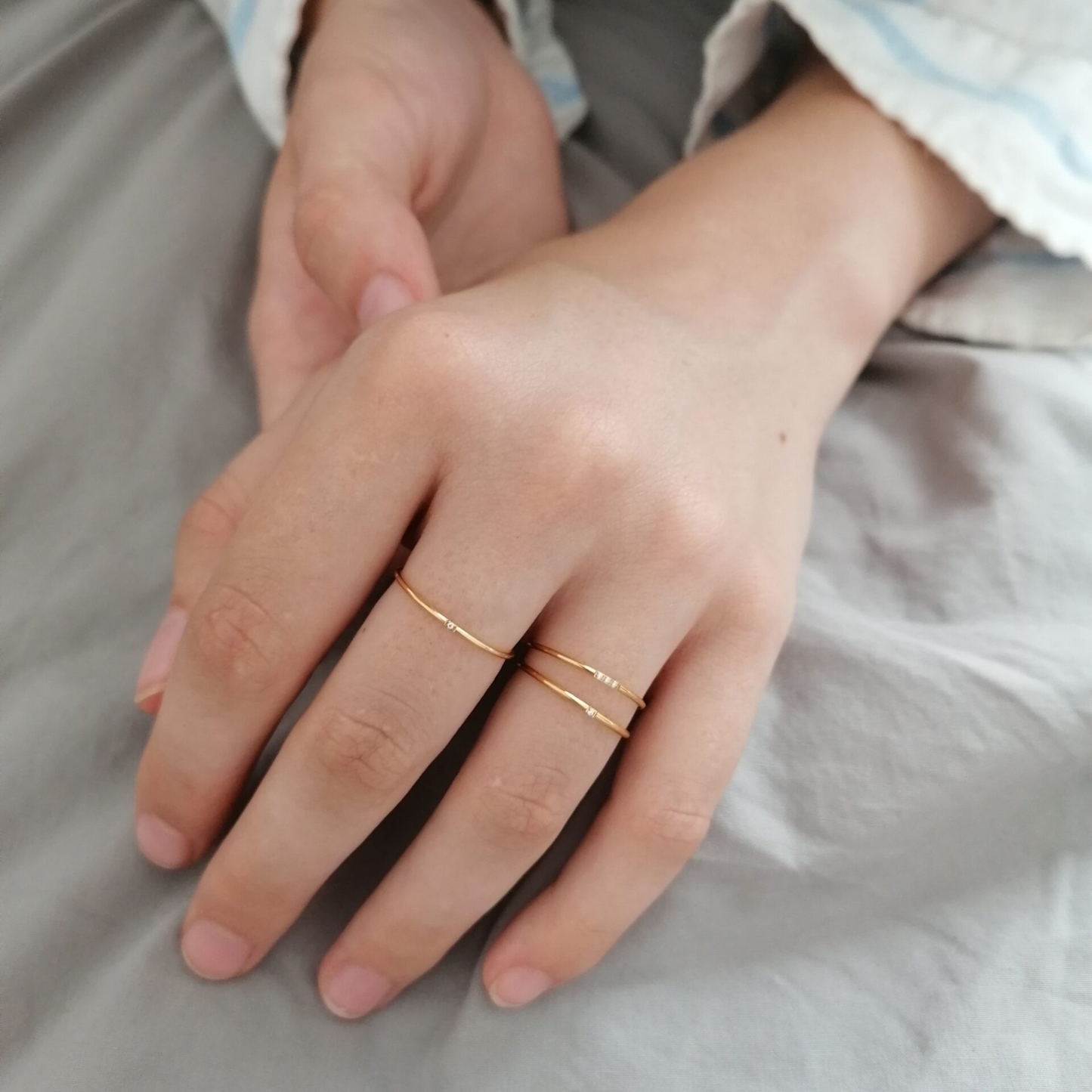 Crystal Thread Ring