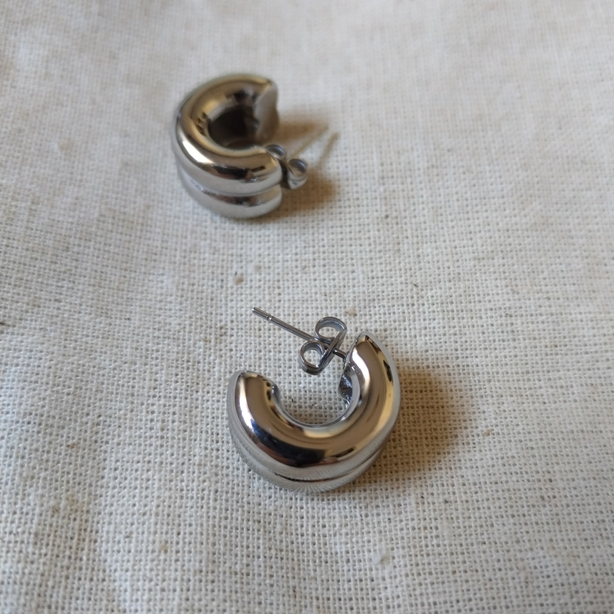 Jojo Stud Hoop Earrings