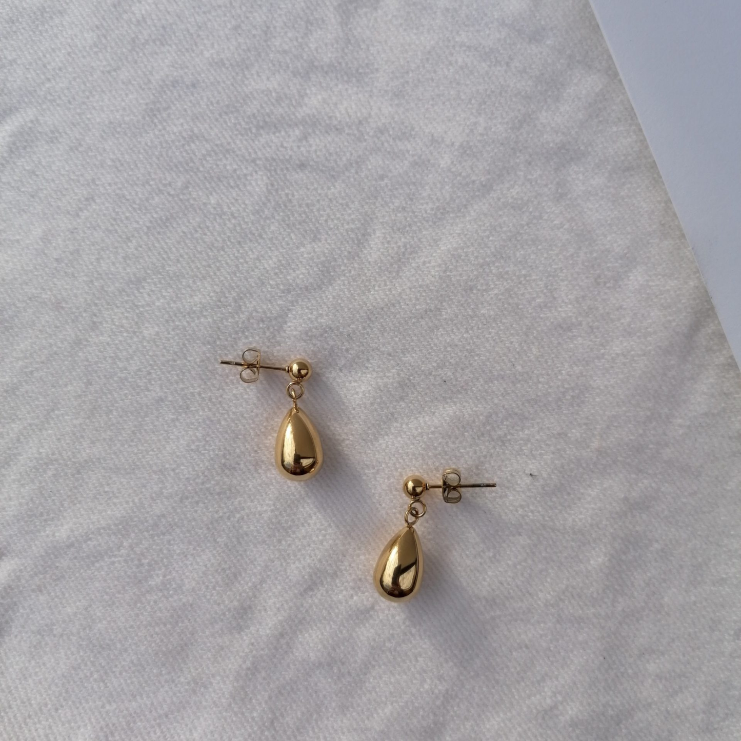 Teardrop Stud Earrings