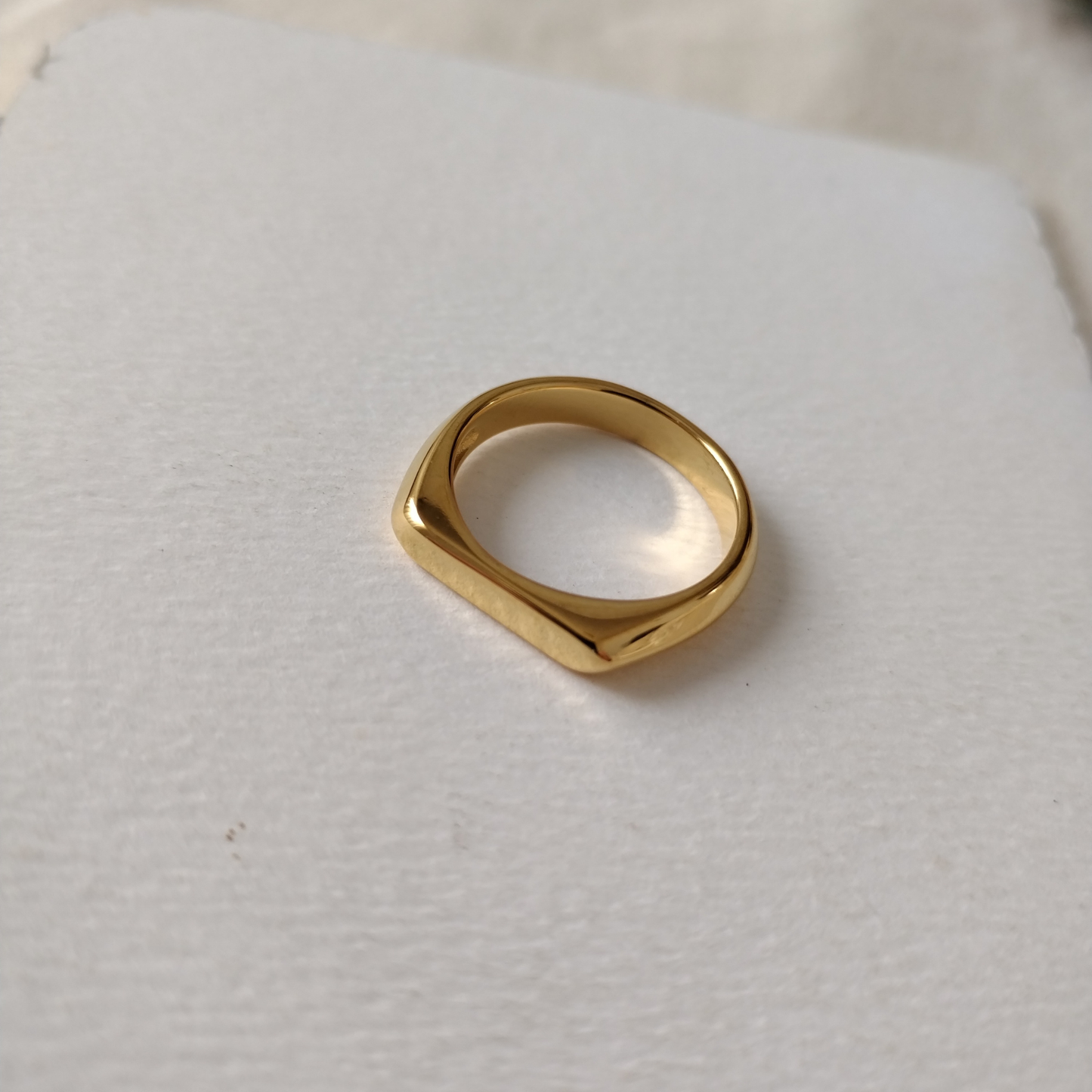 Sammy Skinny Signet Ring