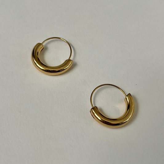 Maize Hoop Earrings