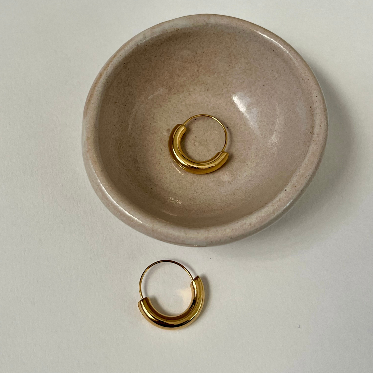 Maize Hoop Earrings