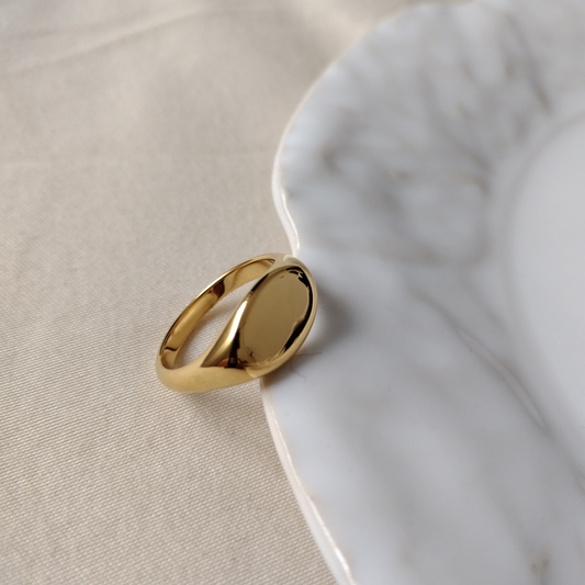Moon Signet Ring