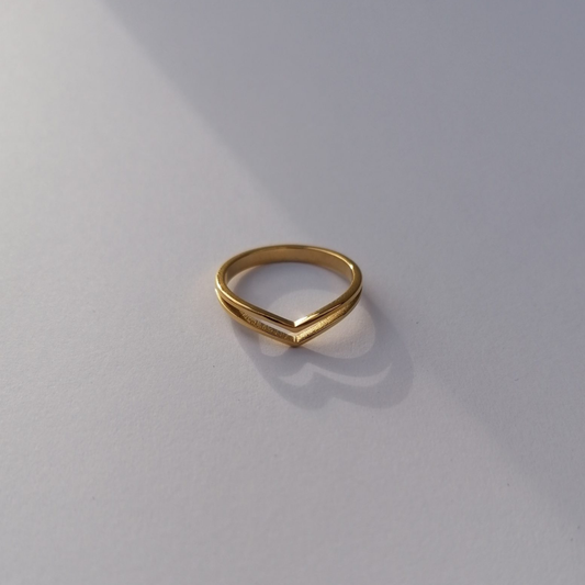 Arc Wishbone Ring