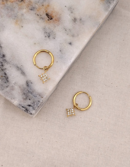 Circe Huggie Hoop Earrings