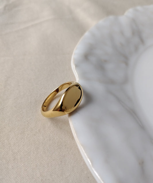 Moon Signet Ring