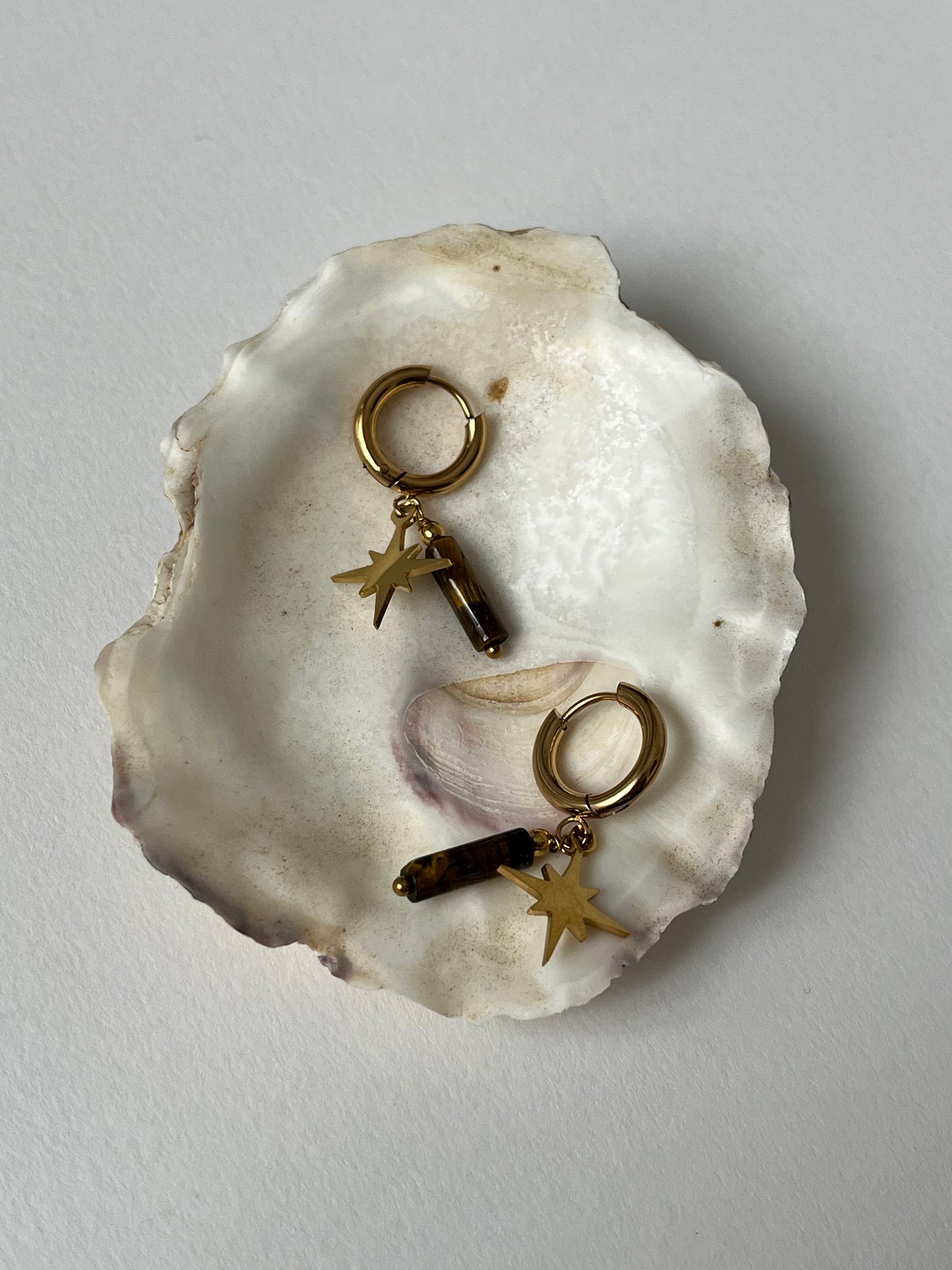 Tigerlily Pendant Earrings