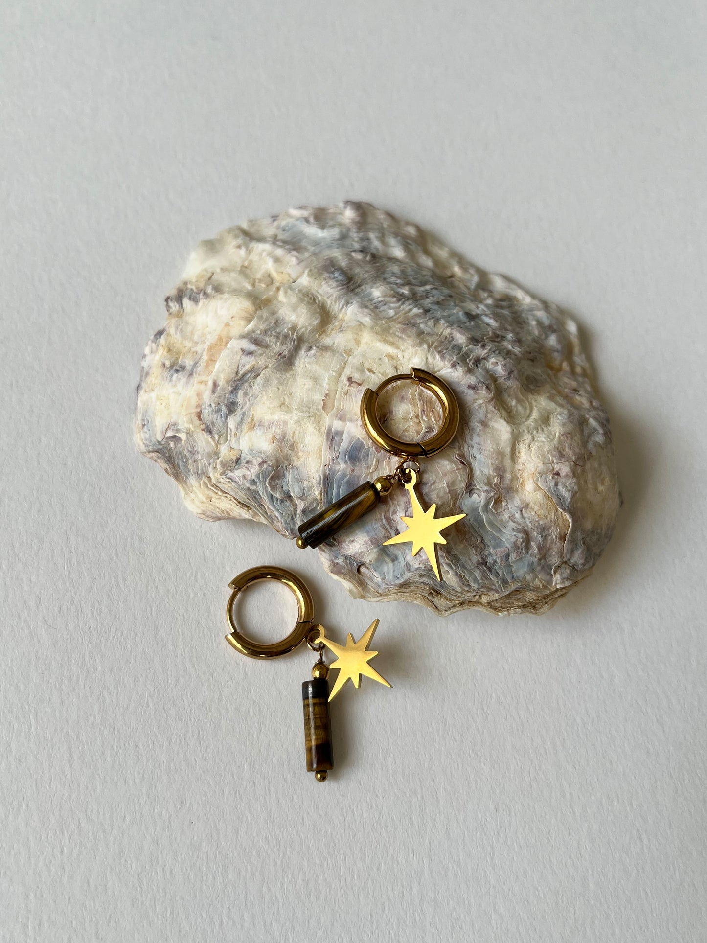 Tigerlily Pendant Earrings