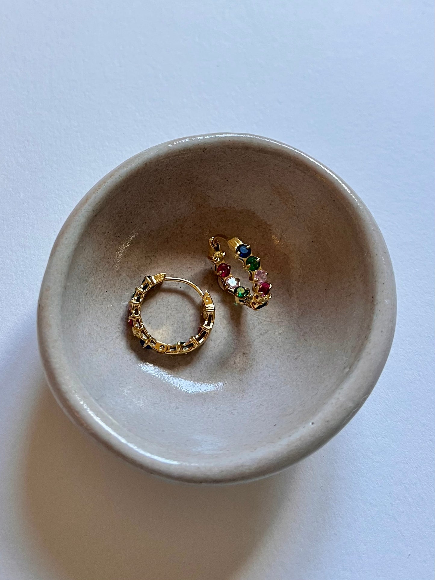 Rainbow Pavé Earrings
