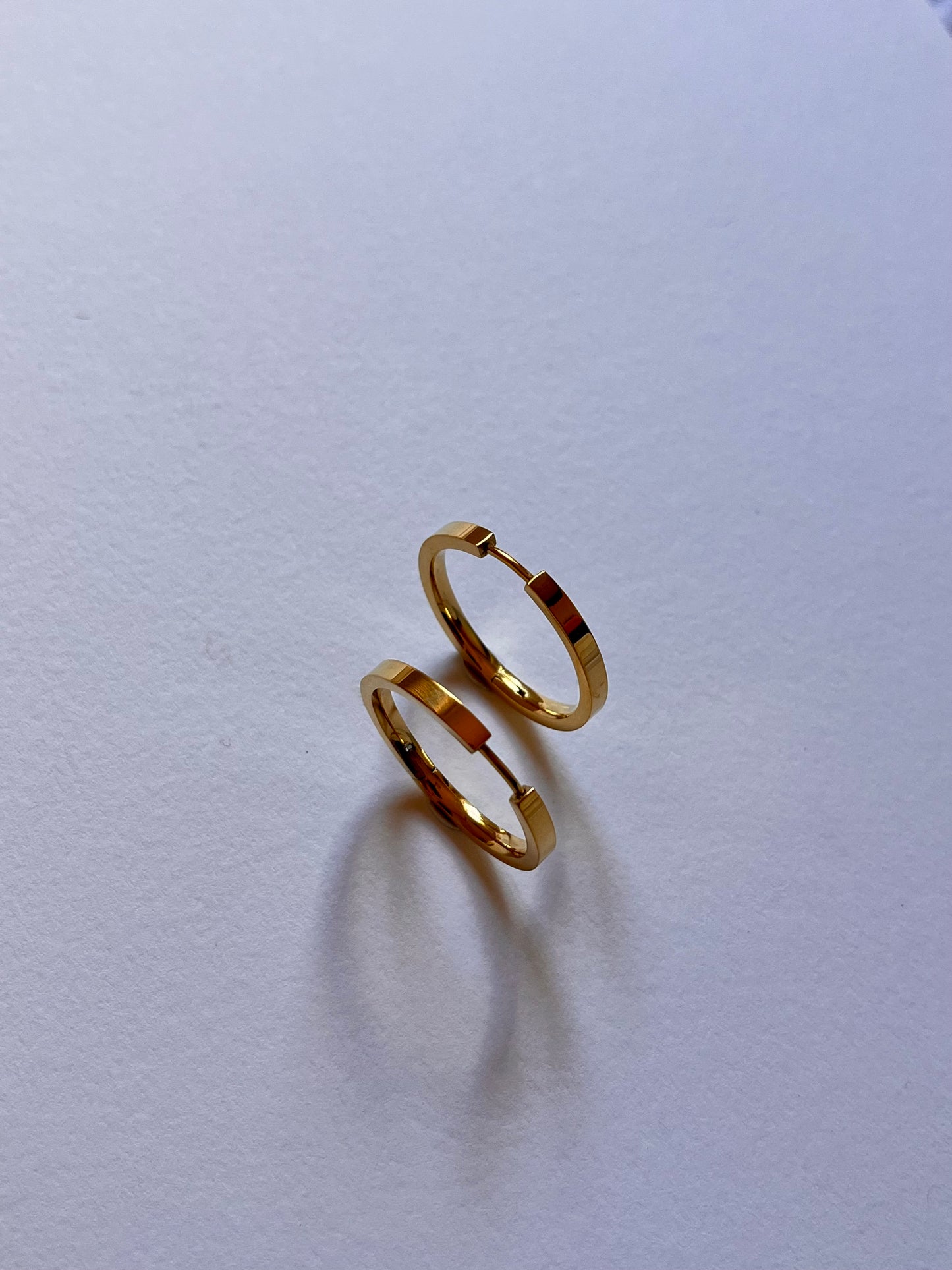 Mono Hoop Earrings