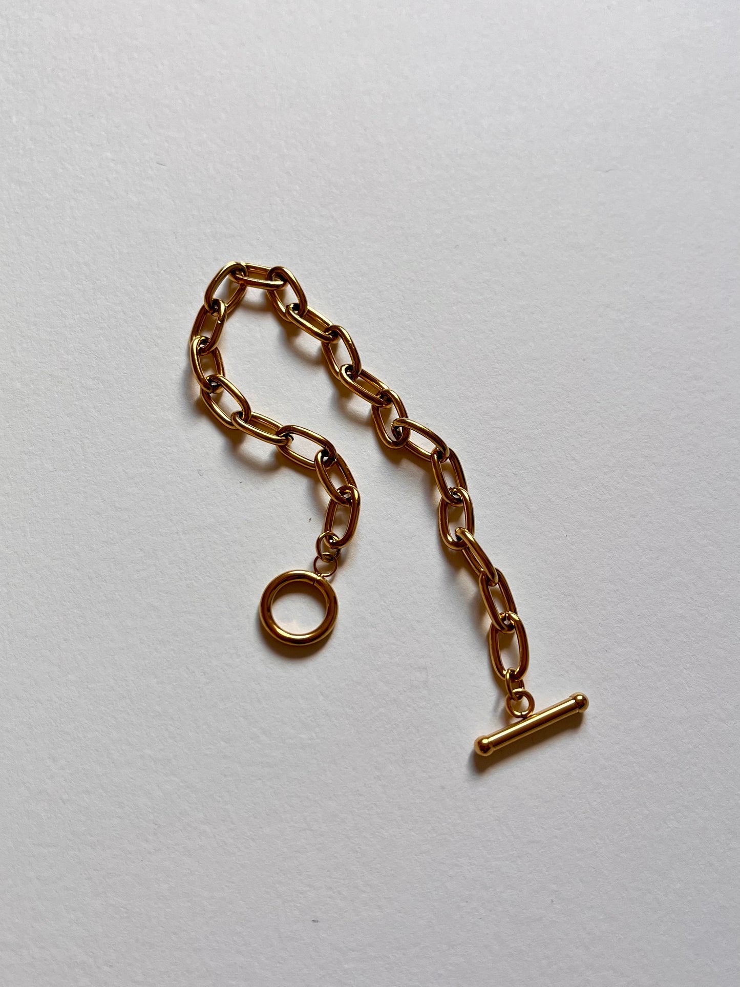 T-bar Chain Link Bracelet