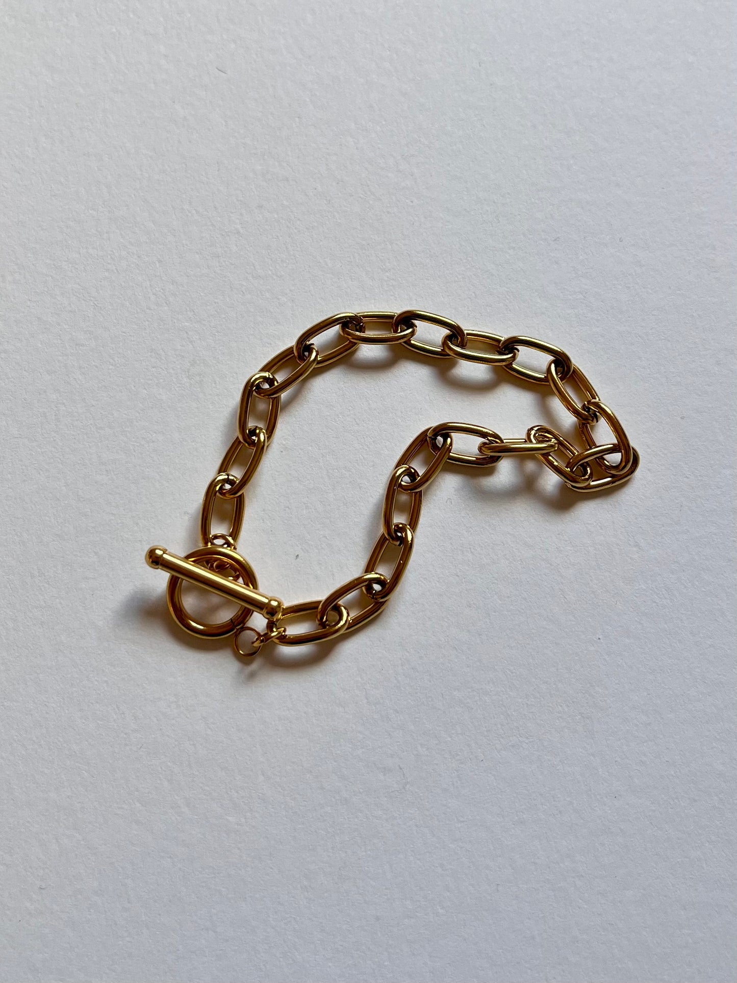 T-bar Chain Link Bracelet