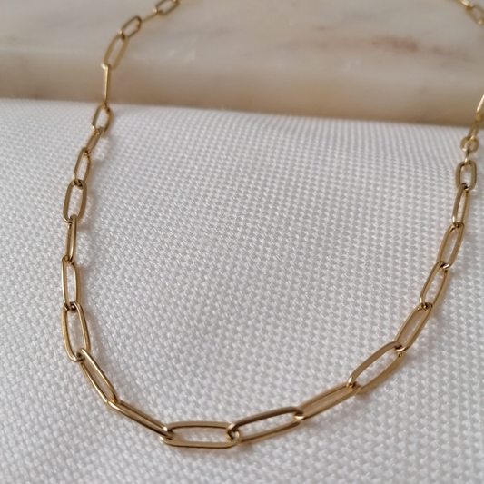 Paige Paper Link Necklace