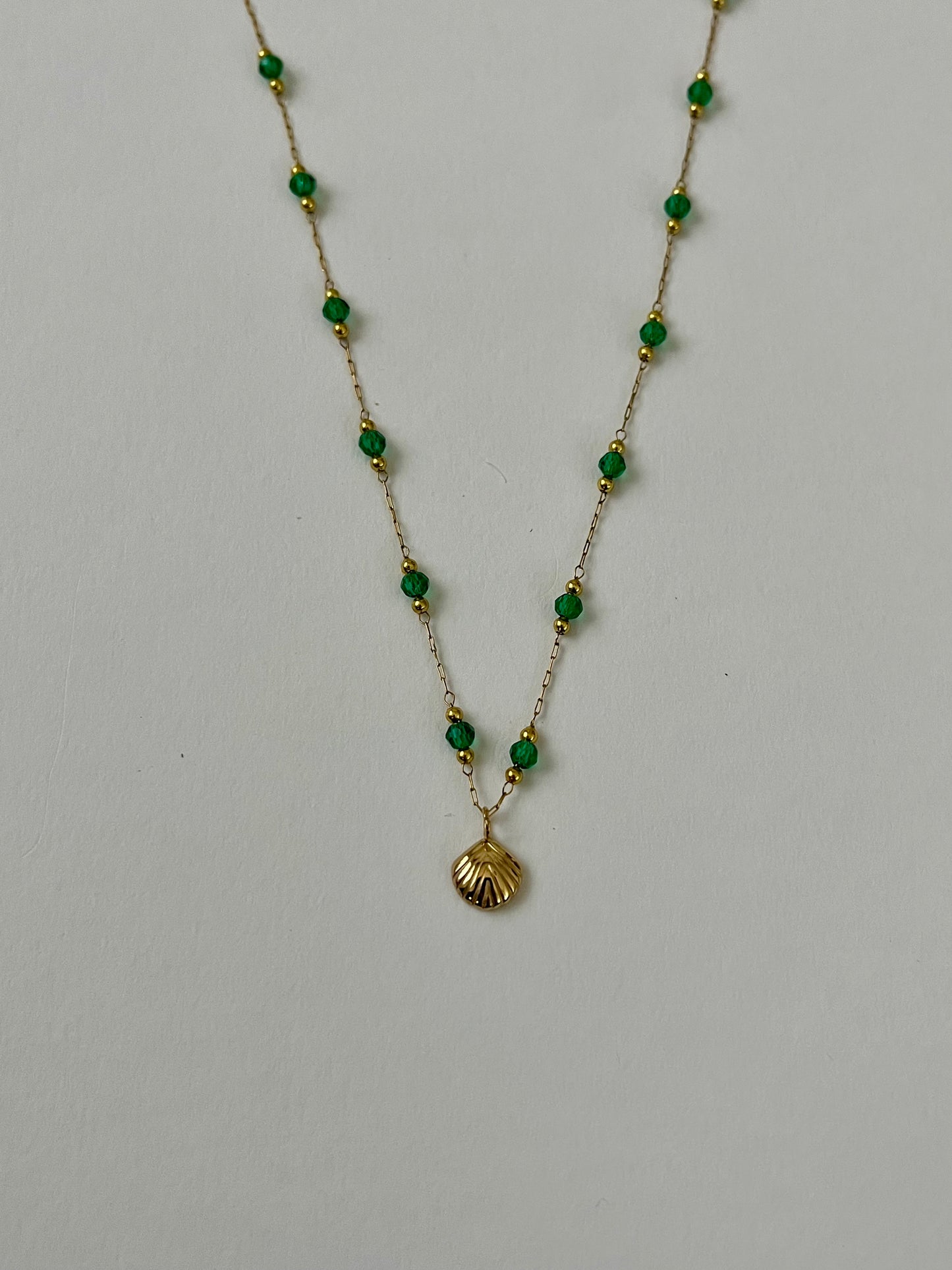 Calico Shell Necklace