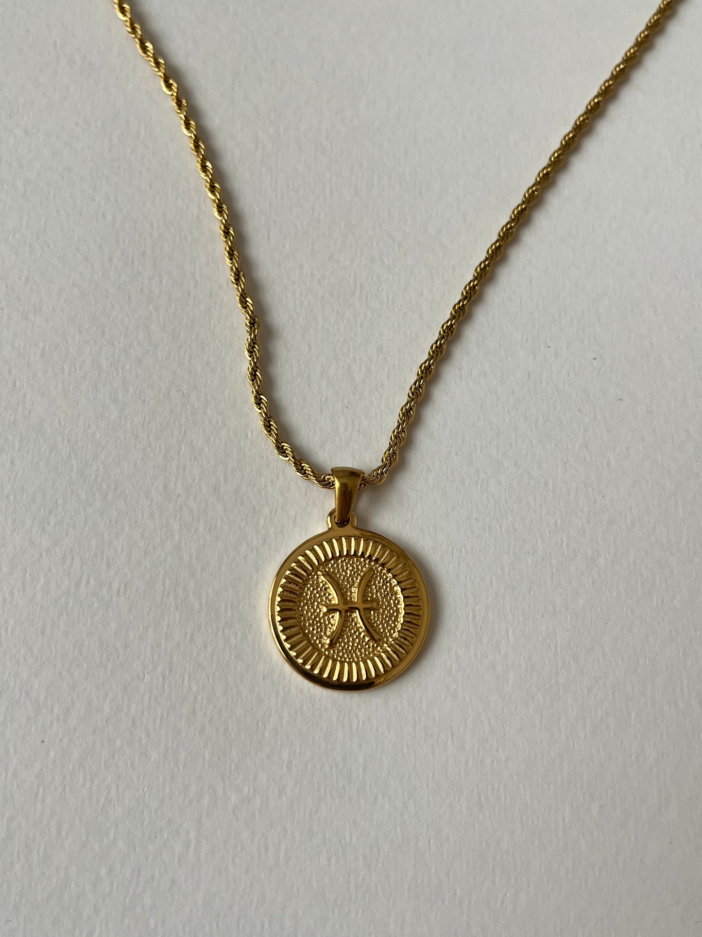 Zodiac Pendant Necklace