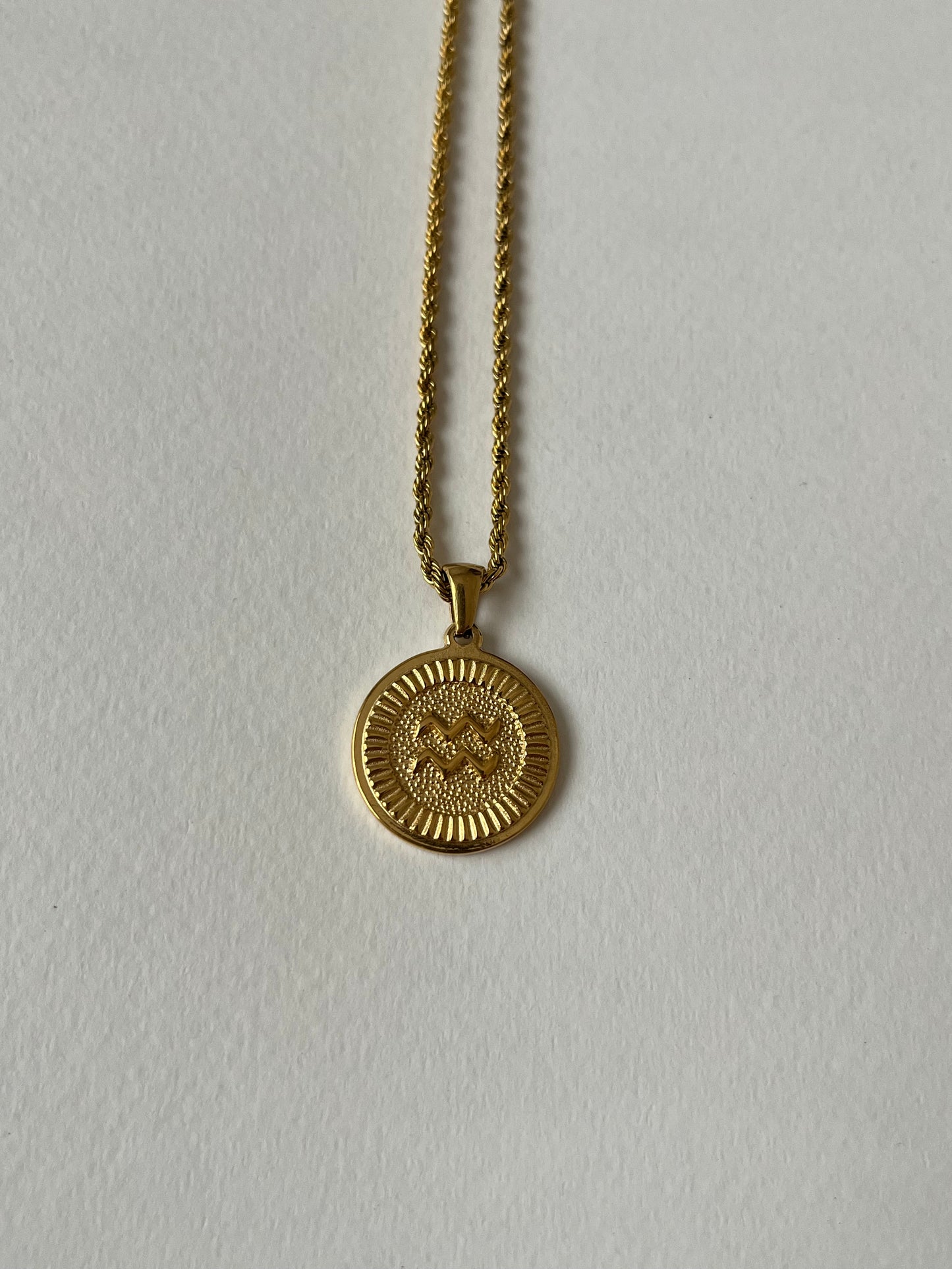 Zodiac Pendant Necklace