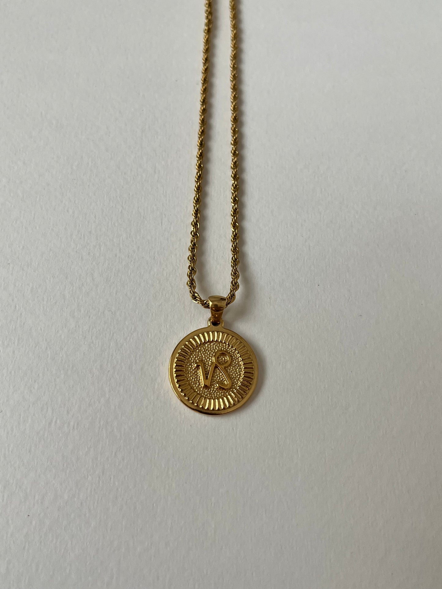 Zodiac Pendant Necklace