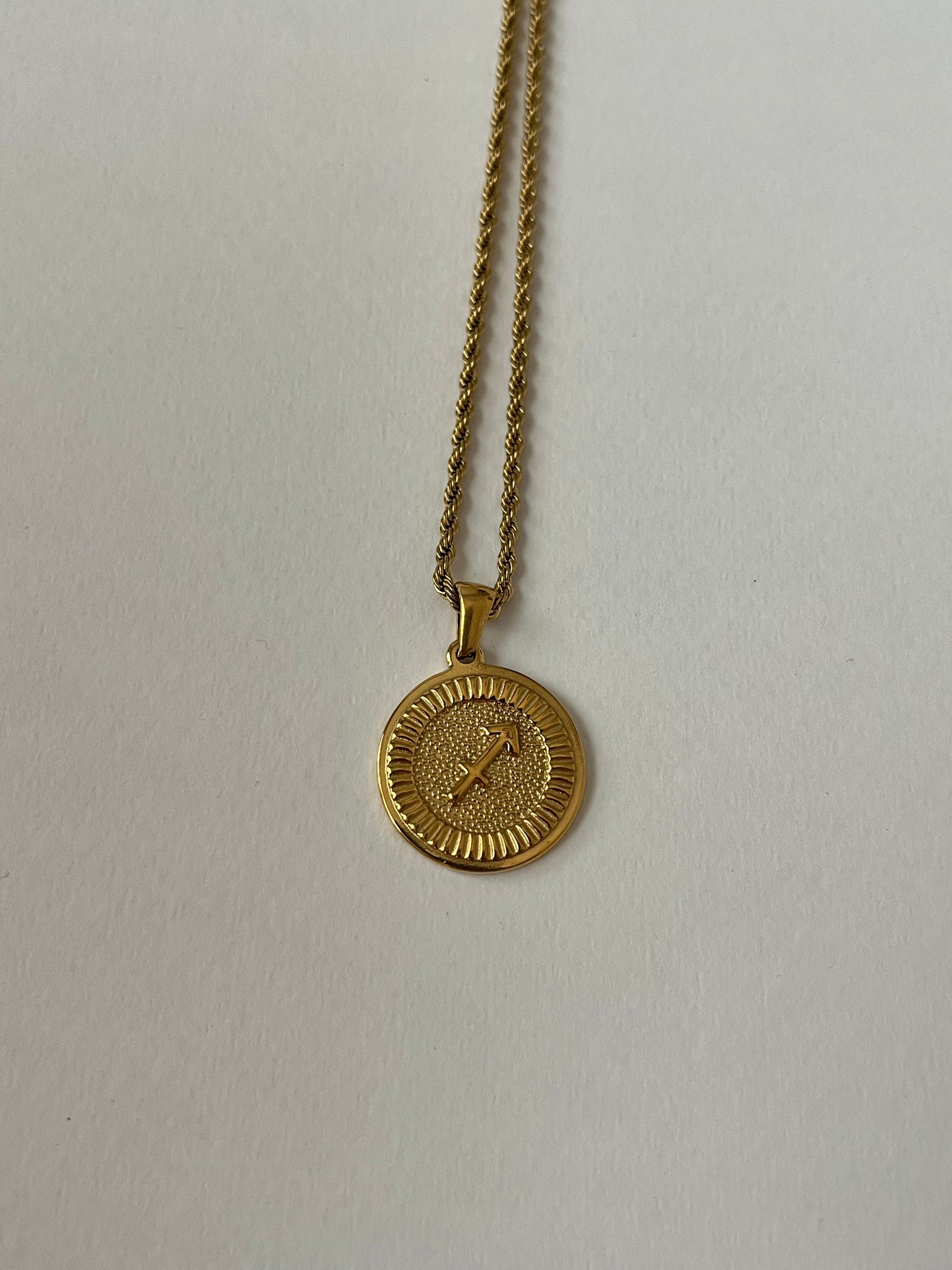 Zodiac Pendant Necklace