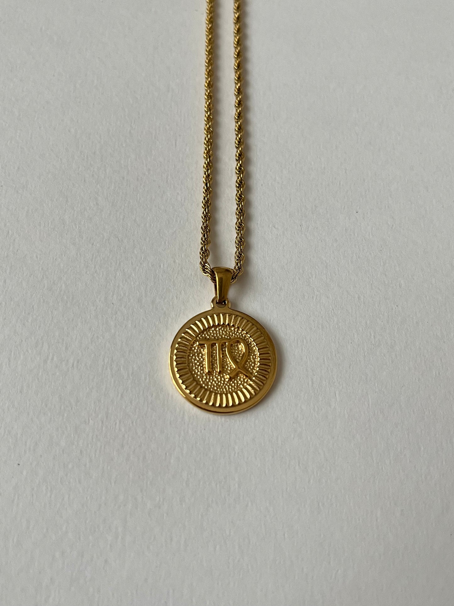 Zodiac Pendant Necklace