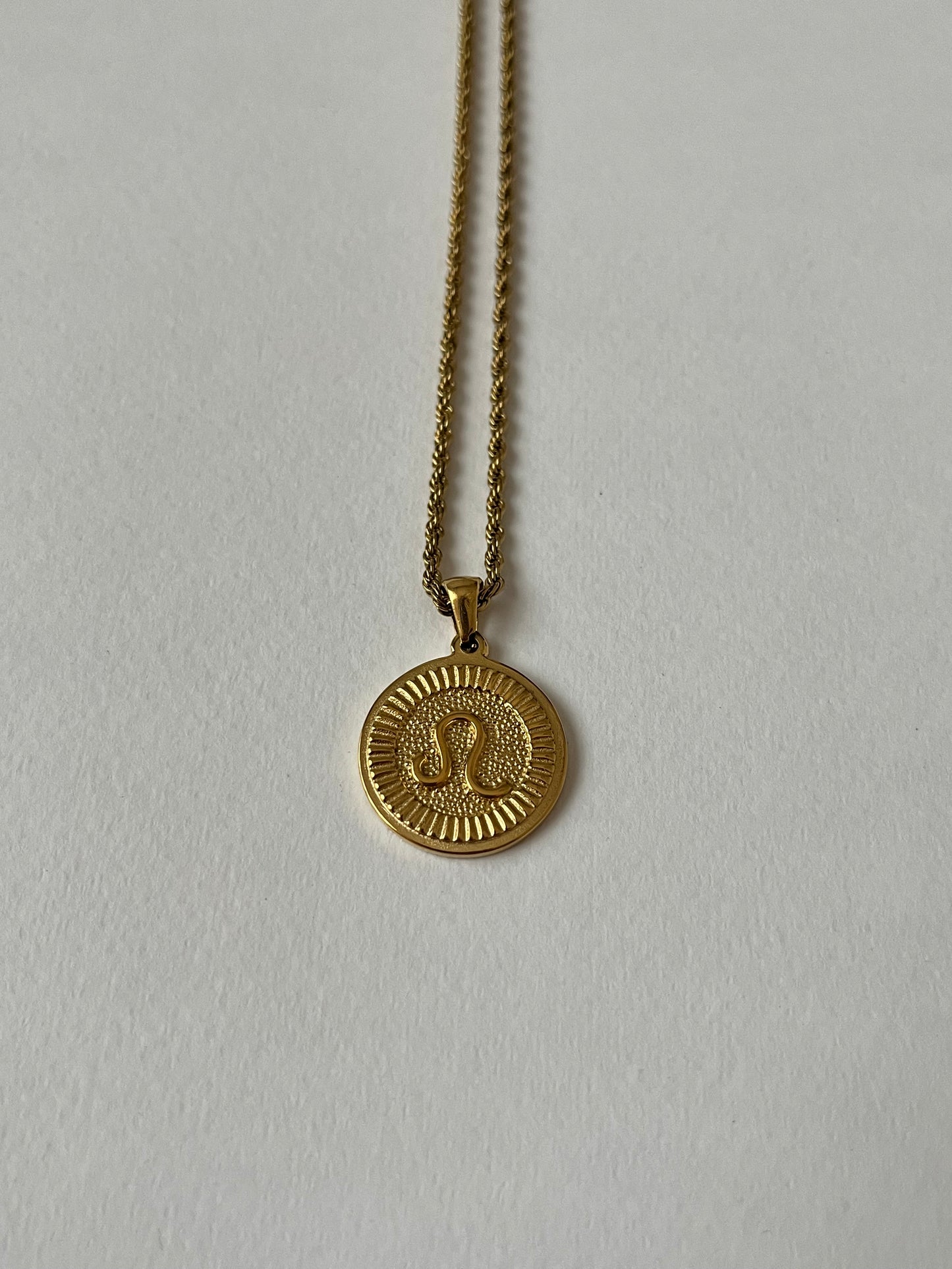 Zodiac Pendant Necklace