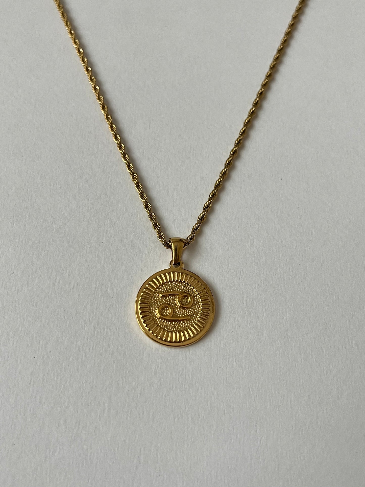 Zodiac Pendant Necklace