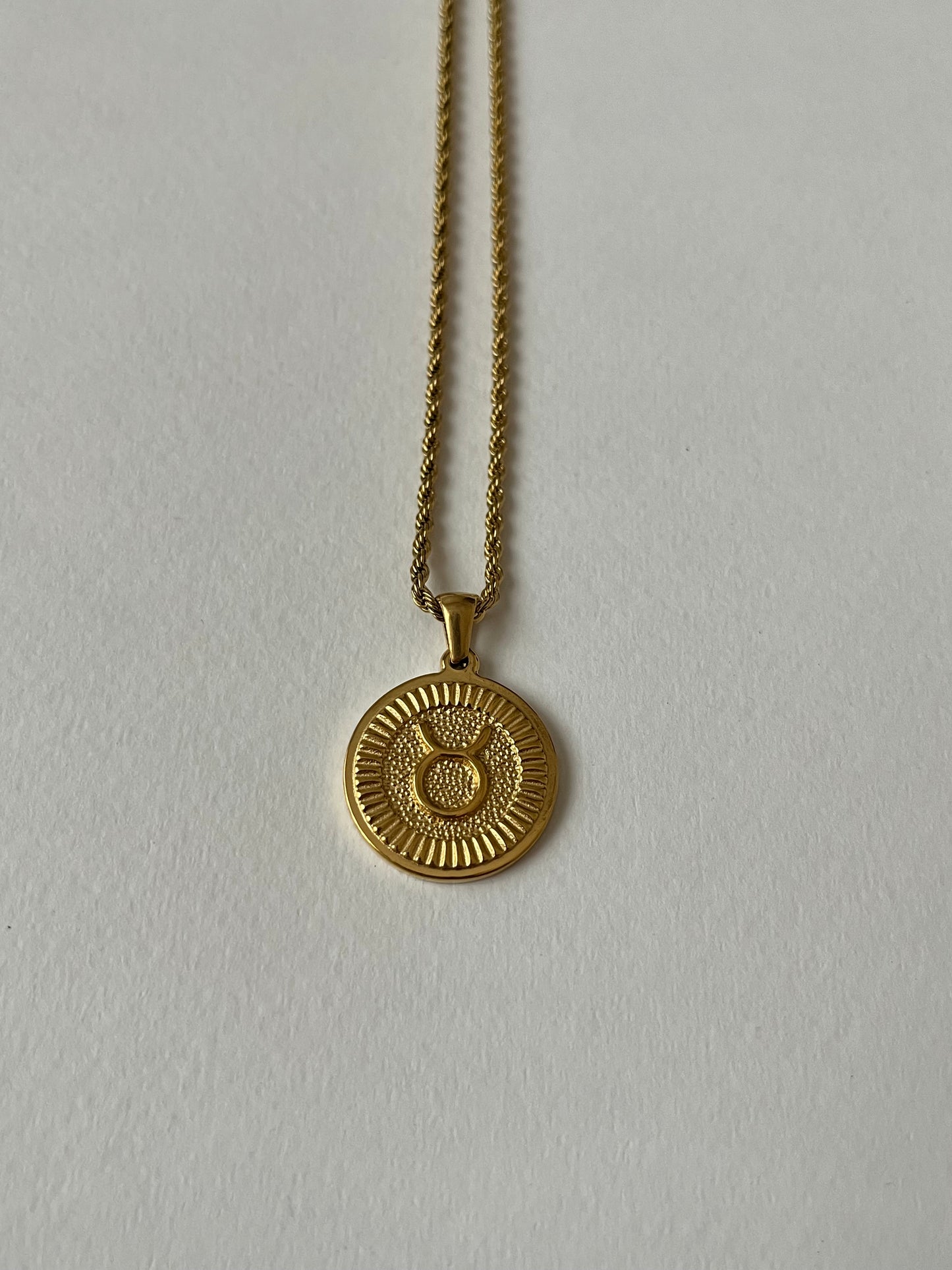 Zodiac Pendant Necklace